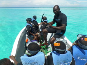 Snorkelling at Mnemba Island