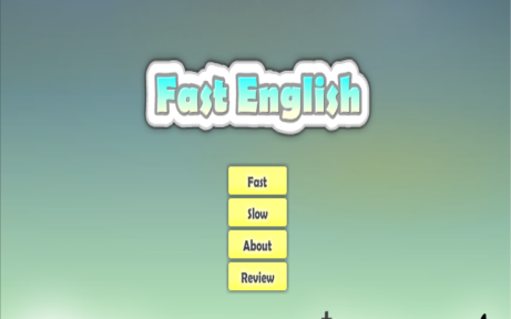Fast English Vocabulary Game